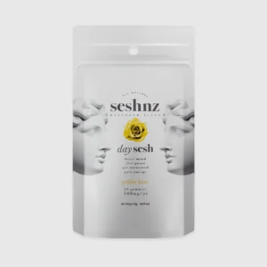 Mushroom Blend Gummies - Day Sesh - Golden Kiwi (10 Count)