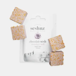 Seshnz strawberry half bar